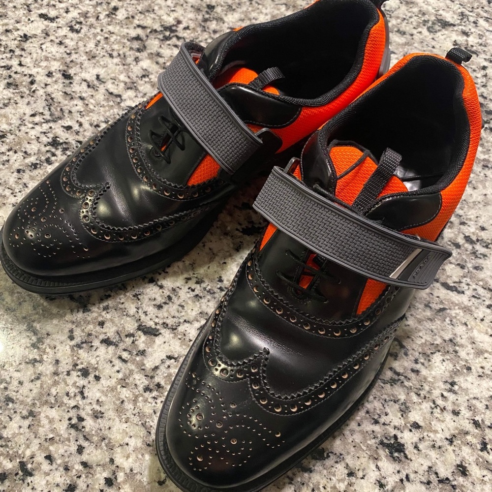 Prada Leather Brogues